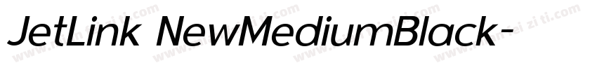 JetLink NewMediumBlack字体转换